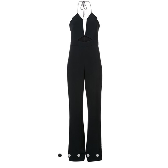 Cushnie et Ochs Black Jumpsuit - Picture 2 of 6
